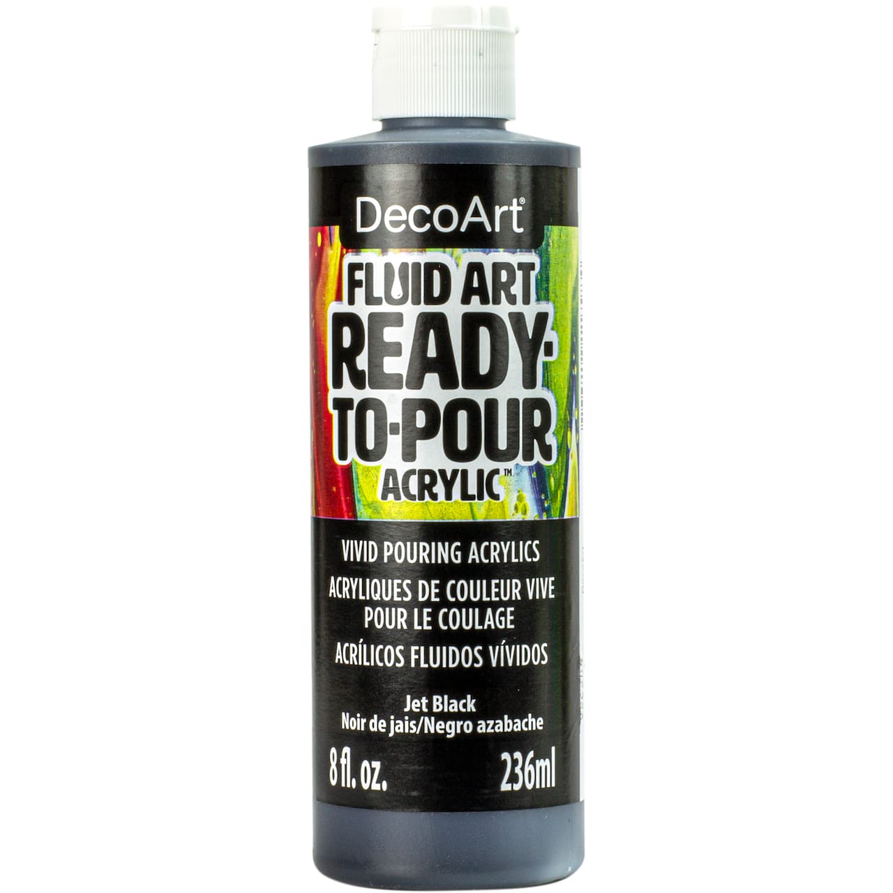 12 Pack: DecoArt® Fluid Art Ready-To-Pour Acrylic™ Paint, 8oz.